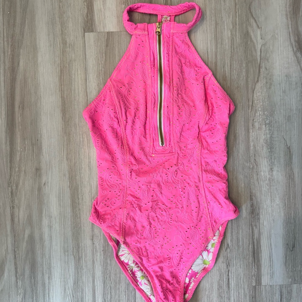 Hurley LoveShackFancy One Piece Swimsuit